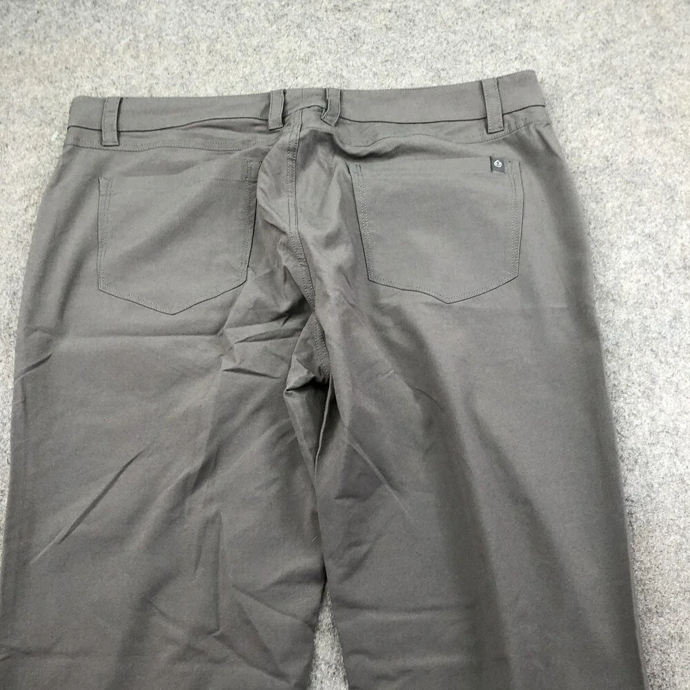 Tasc Pants Mens 35x30 Gray Chino Slim Straight Casual 5-Pocket Tailored Outdoor - Picture 7 of 11